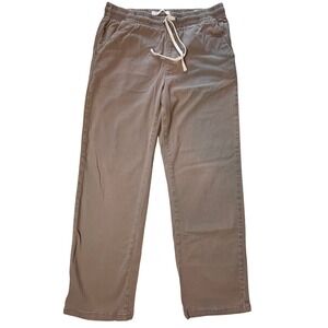 Pacsun Men's Brown Cotton Trouser Pants S Straight Leg Camp Streetwear Casual